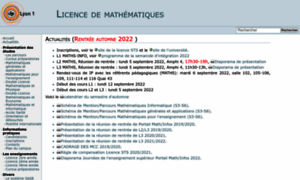 Licence-math.univ-lyon1.fr thumbnail
