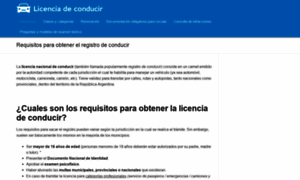 Licenciadeconducir.com.ar thumbnail