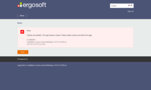 License.ergosoft.net thumbnail