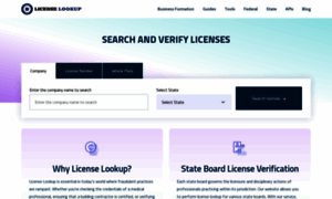Licensesearch.org thumbnail