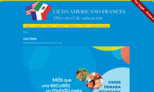 Liceoamericanofrances.edu.mx thumbnail