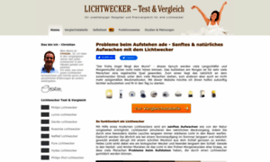 Lichtwecker-test.de thumbnail