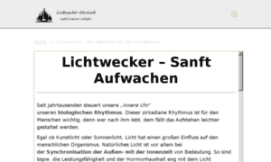 Lichtwecker-zentrale.com thumbnail