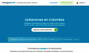 Licitacionescolombia.info thumbnail