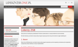 Liderzyzsb.one.pl thumbnail