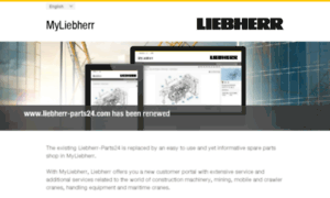Liebherr-parts24.com thumbnail