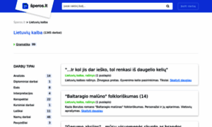 Lietuviukalba.speros.lt thumbnail