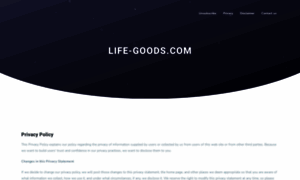 Life-goods.com thumbnail