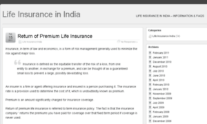 Life-insurance-india.co.in thumbnail