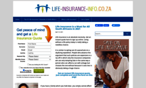 Life-insurance-info.co.za thumbnail