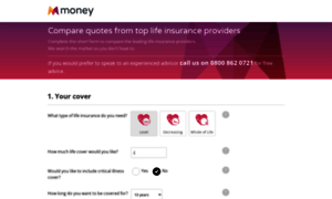 Life-insurance.money.co.uk thumbnail