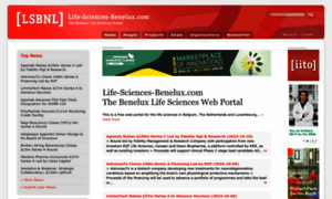 Life-sciences-benelux.com thumbnail