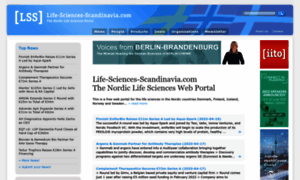 Life-sciences-scandinavia.com thumbnail