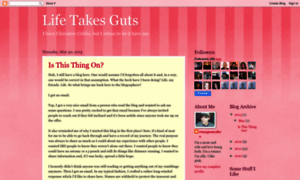 Life-takes-guts.blogspot.com thumbnail