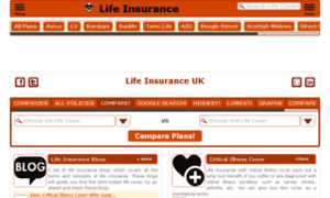 Life.insurancecompareuk.co.uk thumbnail