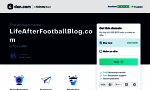 Lifeafterfootballblog.com thumbnail