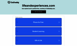 Lifeandexperiences.com thumbnail