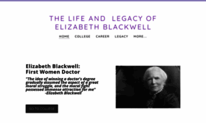 Lifeandlegacyofelizabethblackwell.weebly.com thumbnail