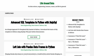 Lifearounddata.com thumbnail