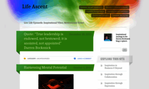 Lifeascent.wordpress.com thumbnail