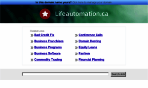 Lifeautomation.ca thumbnail