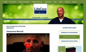 Lifecarechiropractic.com thumbnail