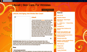 Lifecell-skin-care-for-wrinkles.blogspot.com thumbnail