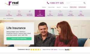 Lifecover.realinsurance.com.au thumbnail