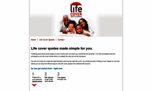 Lifecoversouthafrica.co.za thumbnail