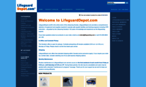Lifeguarddepot.com thumbnail