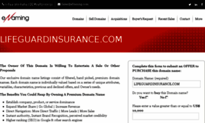 Lifeguardinsurance.com thumbnail