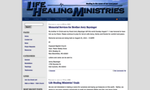 Lifehealingministries.us thumbnail