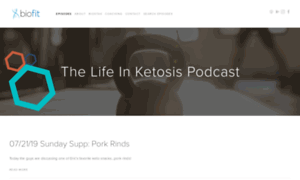 Lifeinketosispodcast.com thumbnail