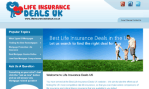 Lifeinsurancedealsuk.co.uk thumbnail