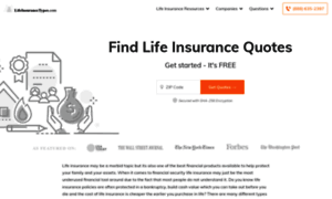 Lifeinsurancetypes.com thumbnail