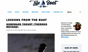 Lifeintheboat.com thumbnail