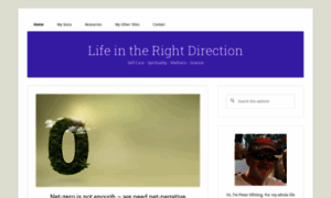 Lifeintherightdirection.com thumbnail