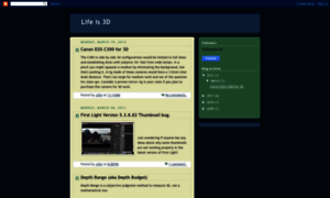 Lifeis3d.blogspot.jp thumbnail
