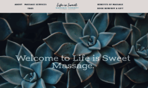 Lifeissweetmassage.com thumbnail