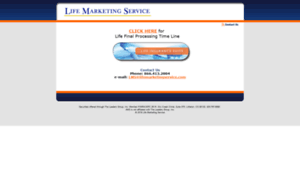 Lifemarketingservice.com thumbnail