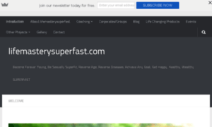 Lifemasterysuperfast.com thumbnail