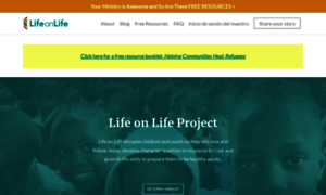 Lifeonlifeproject.com thumbnail