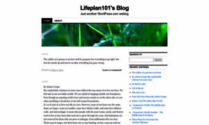 Lifeplan101.wordpress.com thumbnail