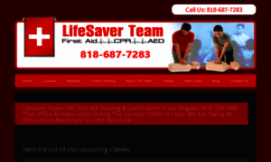 Lifesaverteamcpr.com thumbnail