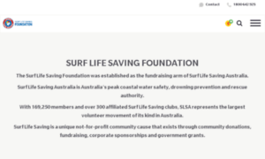Lifesavingfoundation.com.au thumbnail