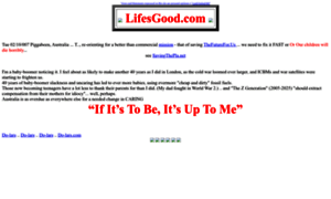 Lifesgood.com thumbnail