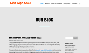 Lifesignusa.com thumbnail