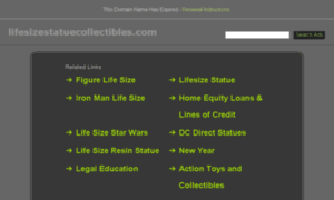 Lifesizestatuecollectibles.com thumbnail