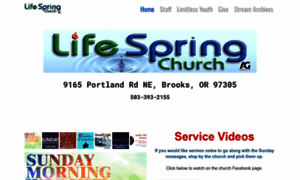 Lifespringchurchag.com thumbnail