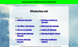 Lifestories.net thumbnail
